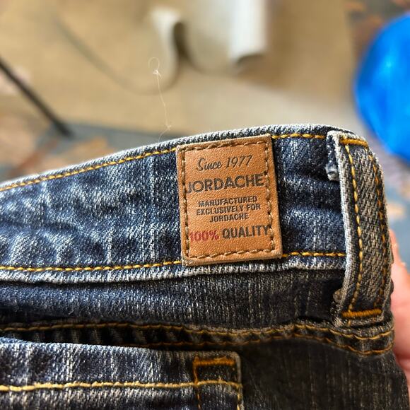 Vintage Y2K Jordache Bootcut Jeans Sz 11 Tall Boho Preppy Twilight School Indie - Picture 3 of 4